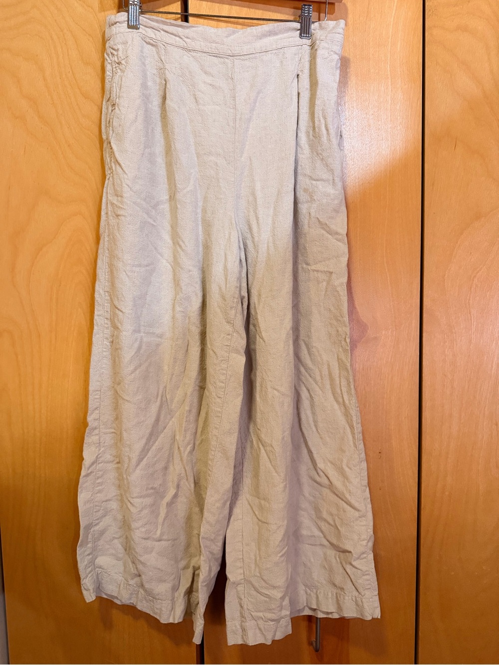 Madewell wide leg linen pants